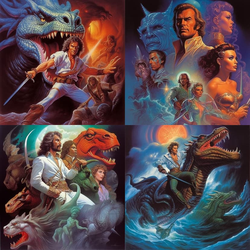 Fantasy Adventure Art