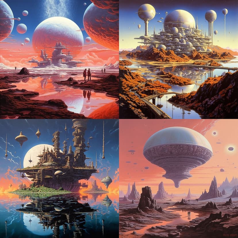 Retro-Futuristic Sci-Fi