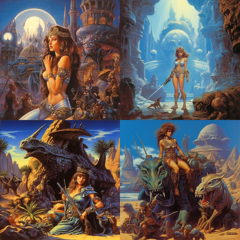 Fantasy Sci-Fi Fusion
