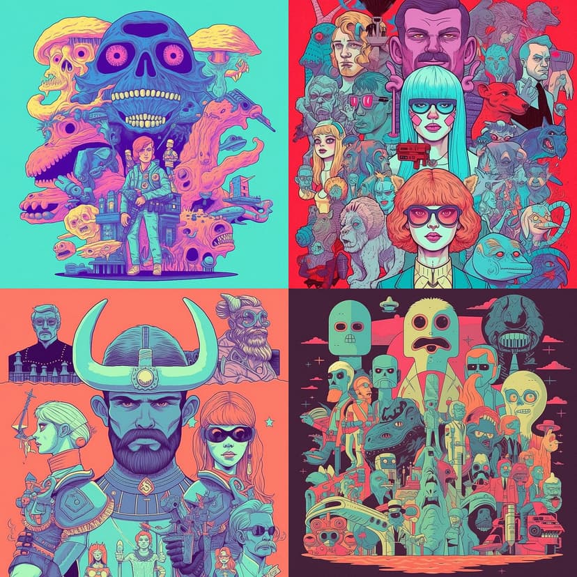 Retro Pop Surrealism