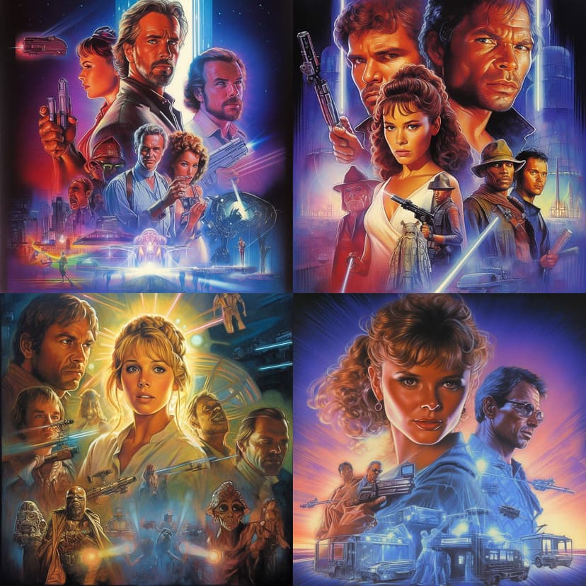 Retro Sci-Fi Illustration