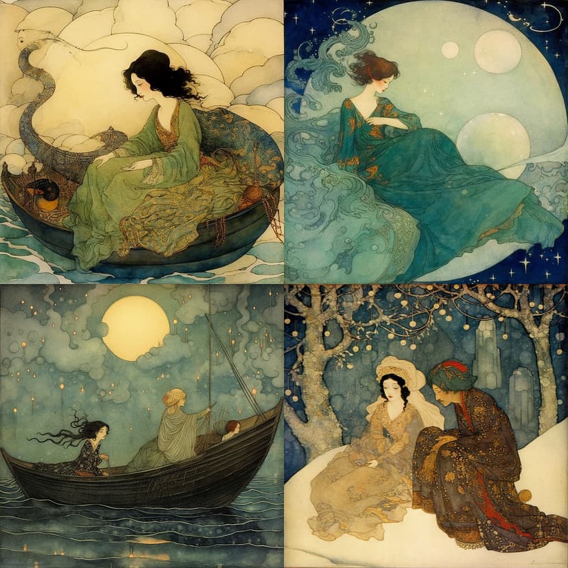 Art Nouveau Illustration