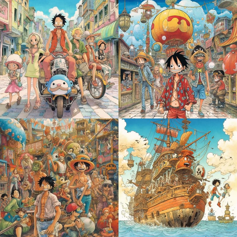 Vibrant Manga Adventure