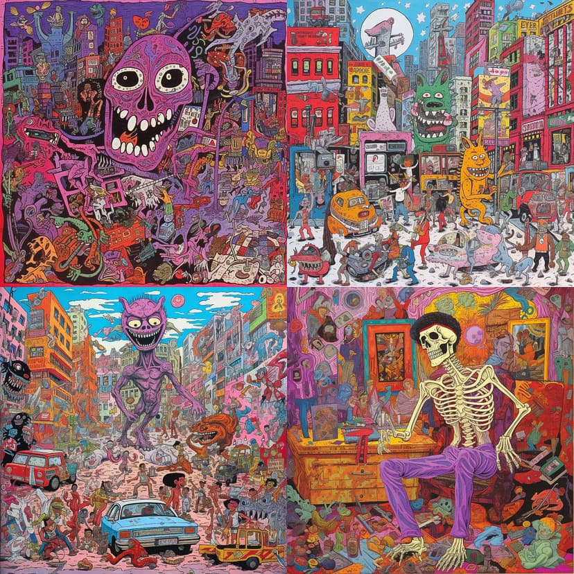 Psychedelic Pop Surrealism