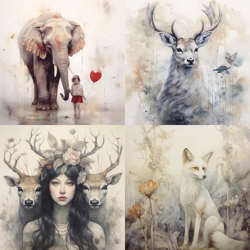 Dreamlike Watercolor