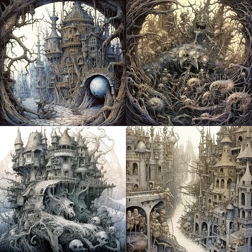 Gothic Fantasy Surrealism