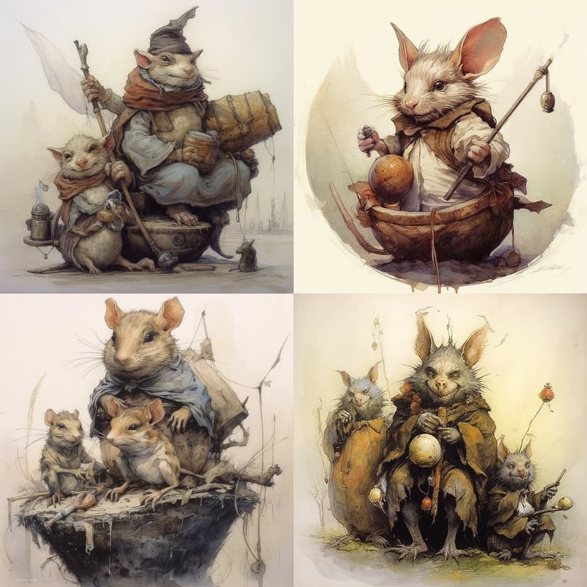 Whimsical Fantasy Illustrations