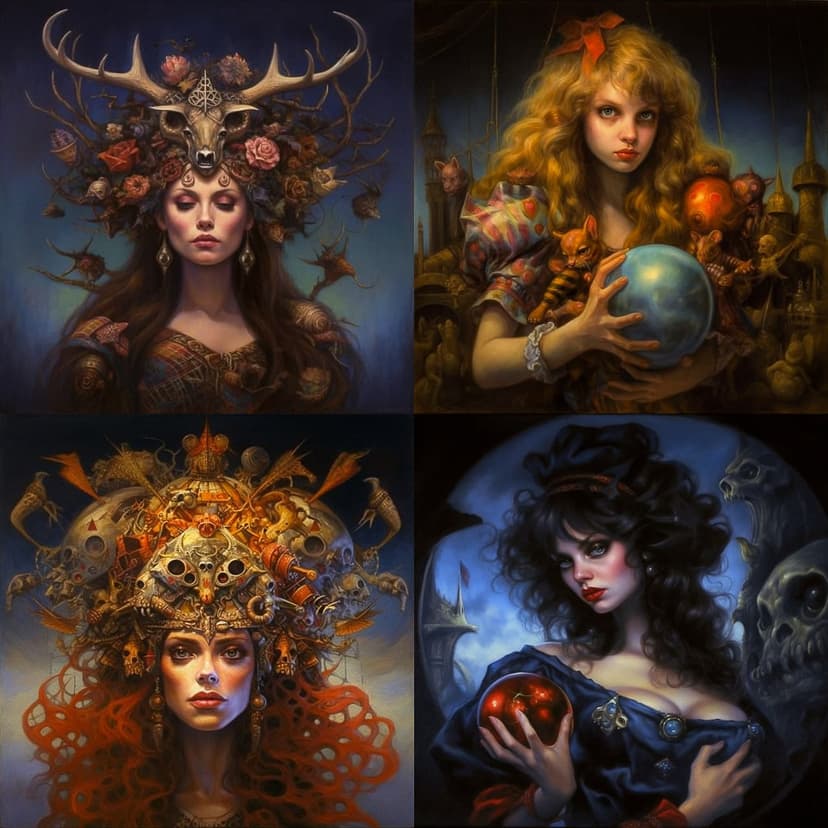 Dark Fantasy Portraiture