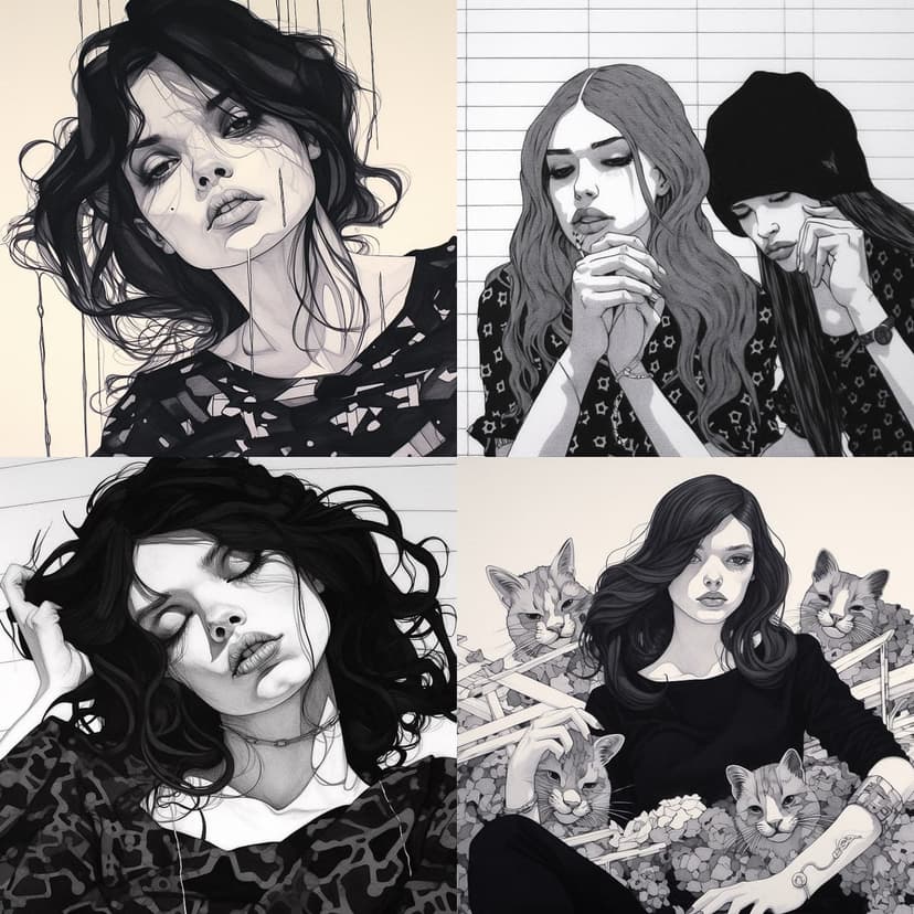 Monochromatic Graphic Realism