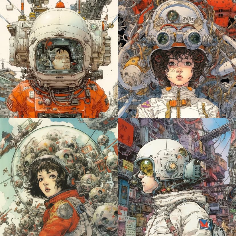Futuristic Manga