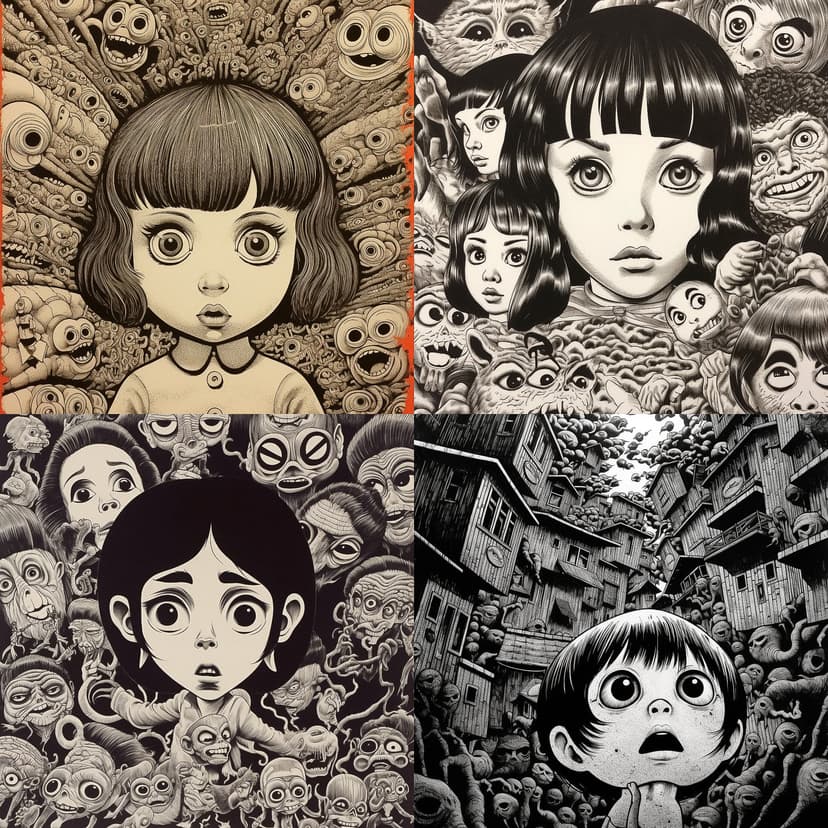 Surreal Horror Illustration