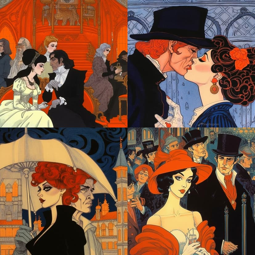 Art Nouveau Illustration