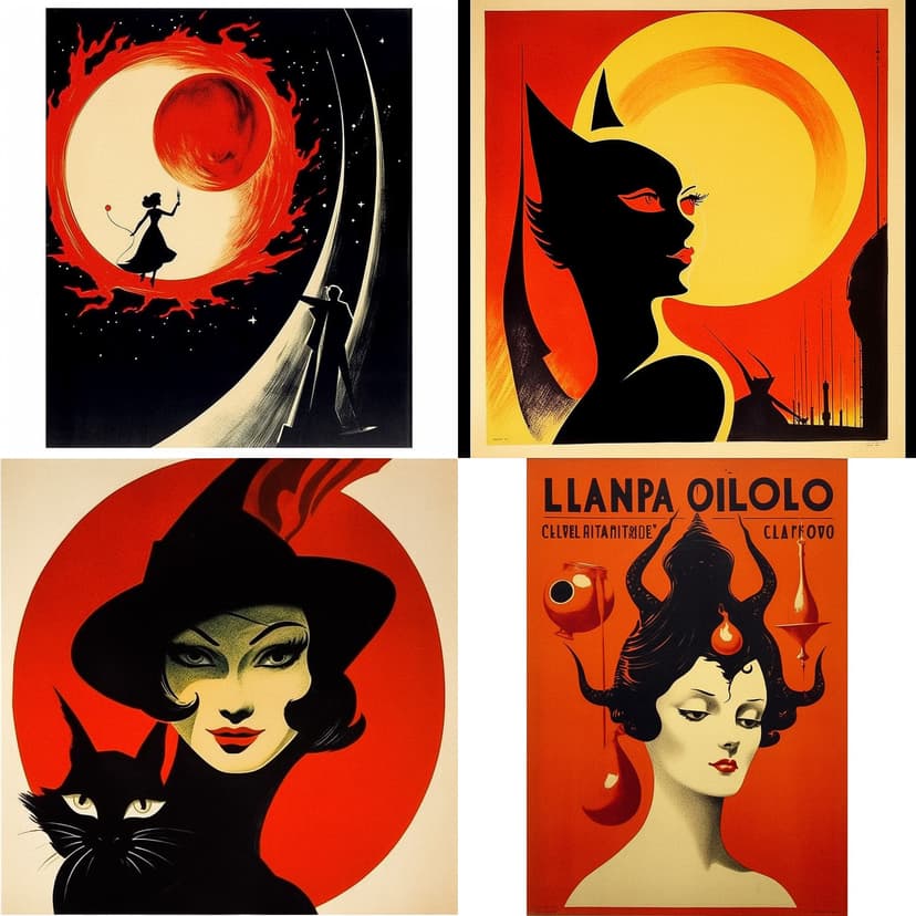 Art Deco Poster Style