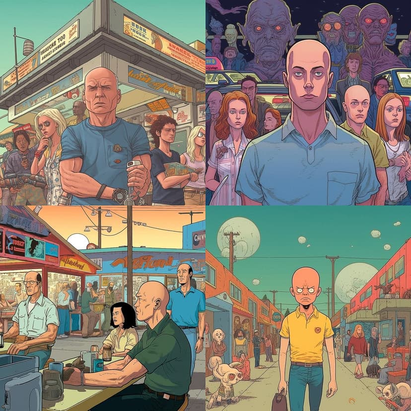 Retro Comic Surrealism