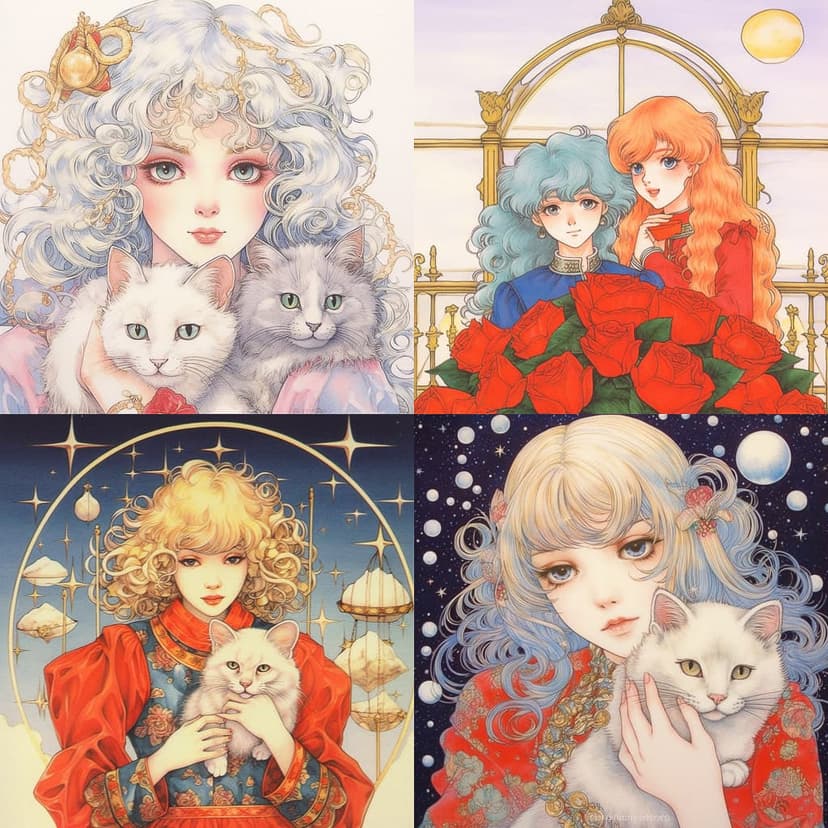 Art Nouveau Manga Fusion