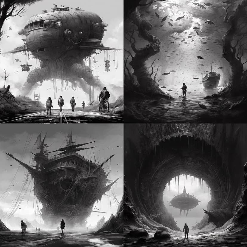 Monochromatic Futuristic