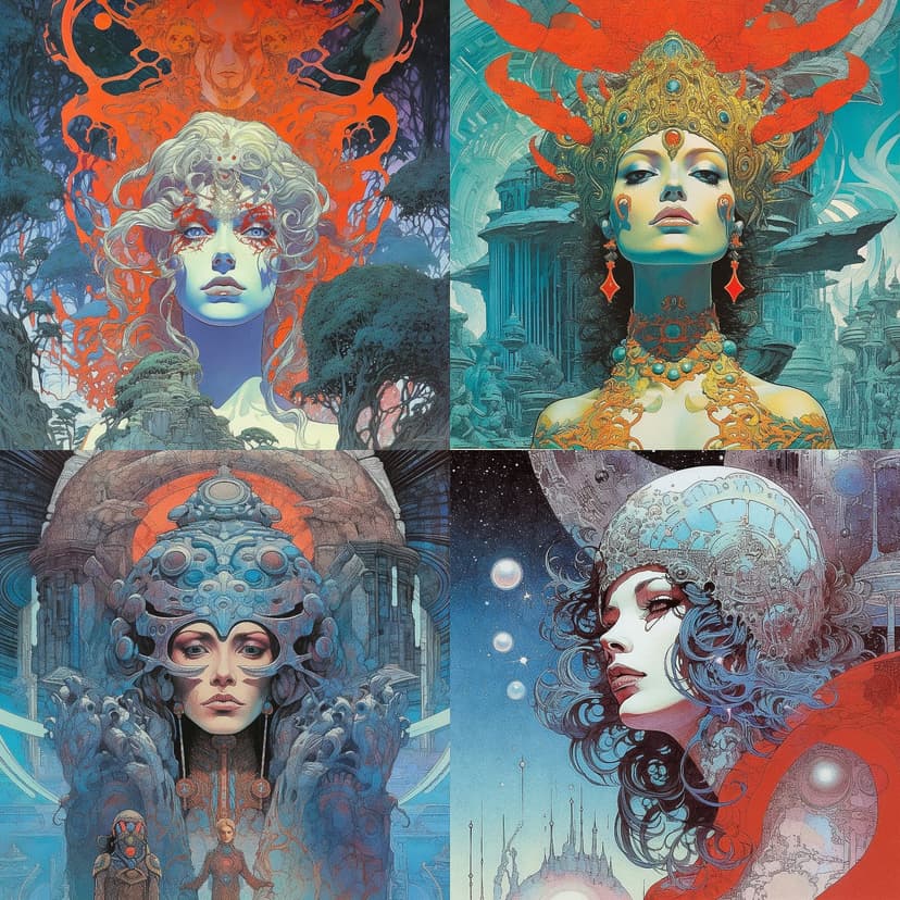 Surreal Art Nouveau