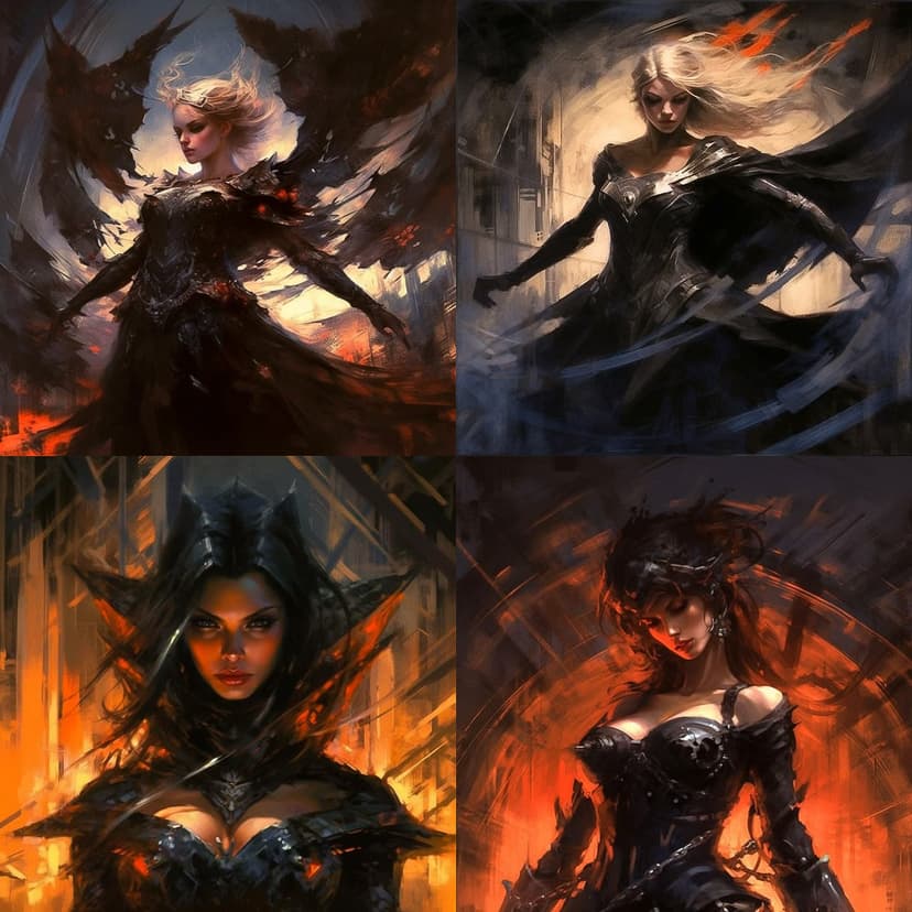 Dark Fantasy Portraiture