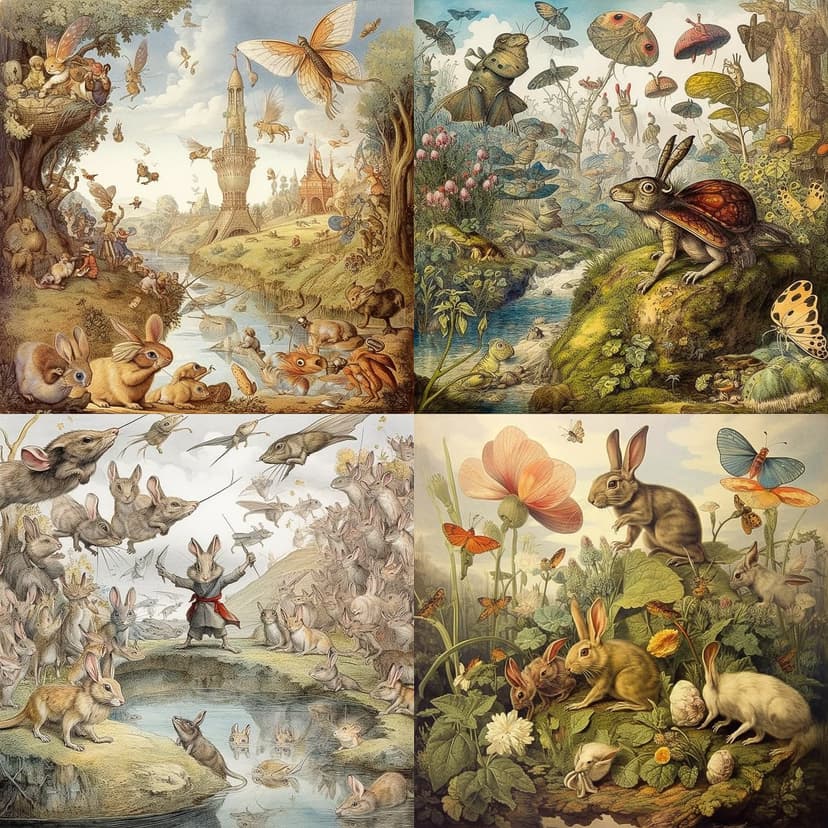 Whimsical Fantasy Illustration