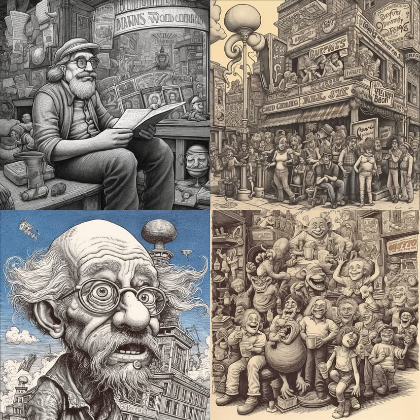 Whimsical Caricature