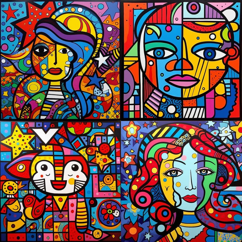 Pop Art Cubism