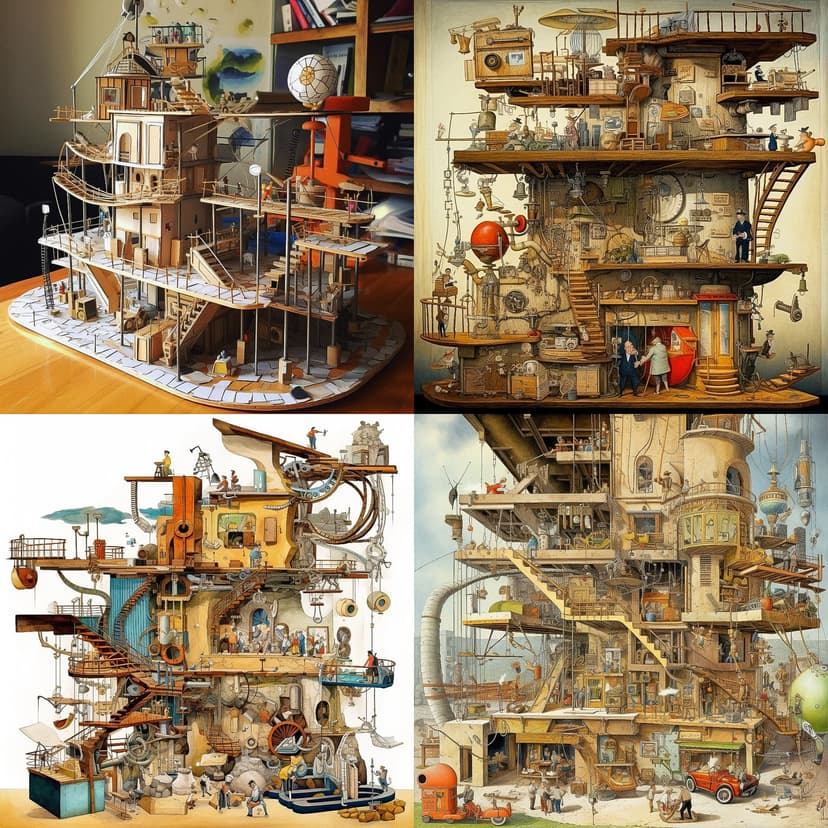 Intricate Mechanical Fantasy