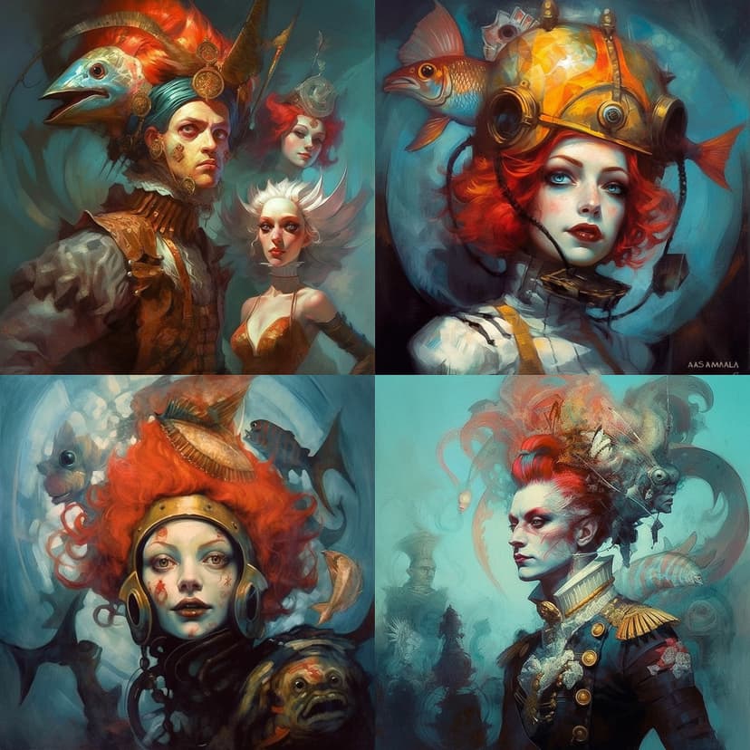 Surreal Steampunk Portraiture