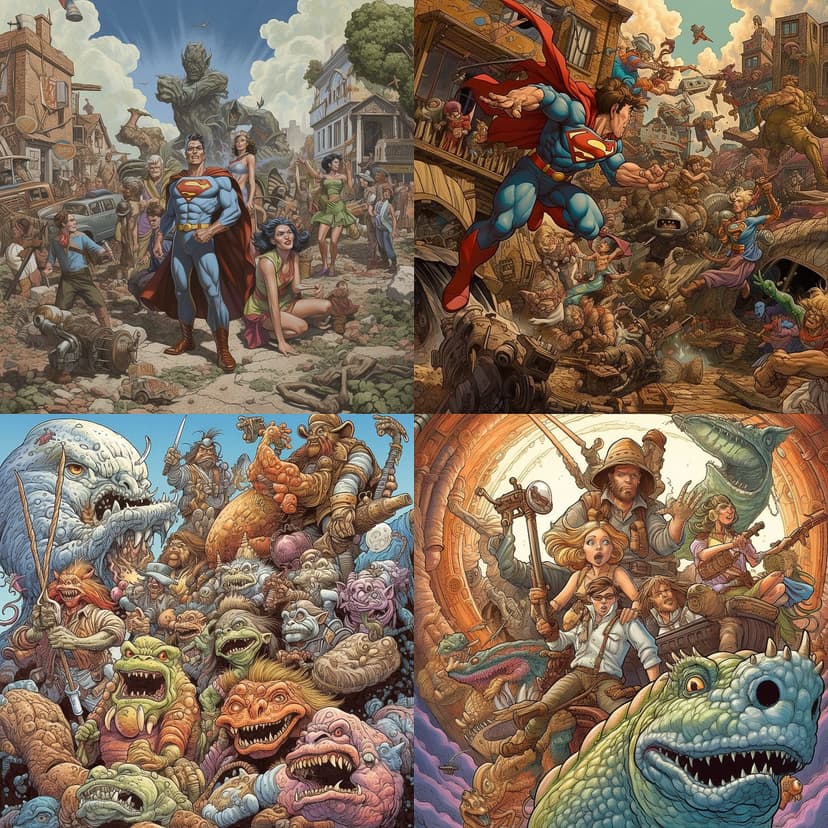 Dynamic Comic Fantasy