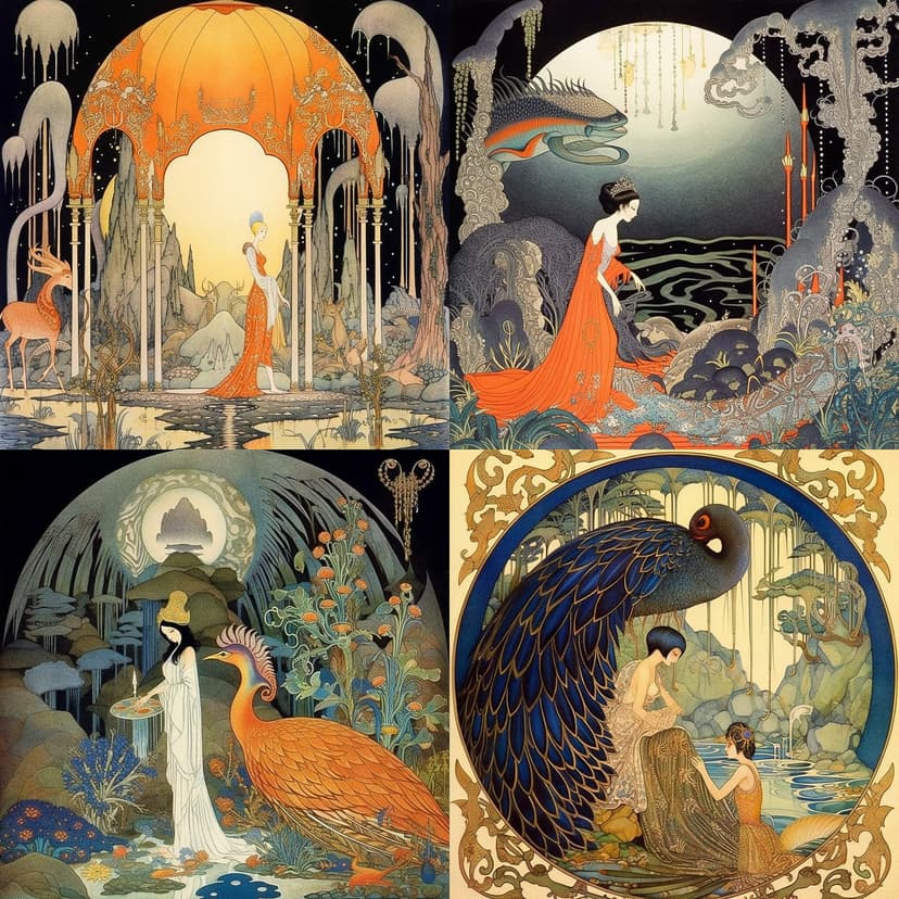 Art Nouveau Fantasy