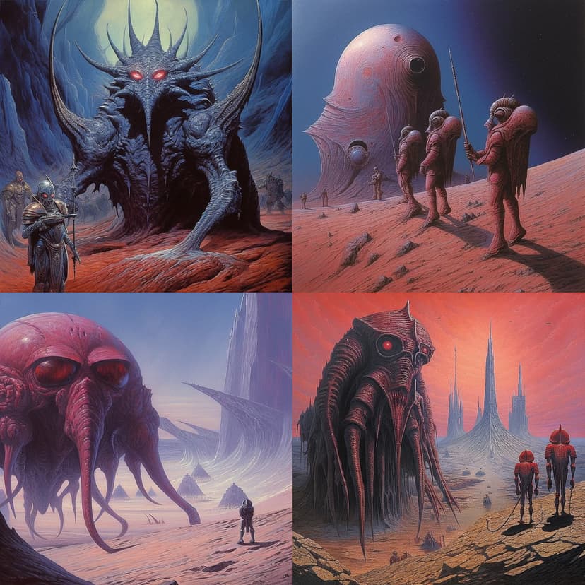 Retro Sci-Fi Surrealism