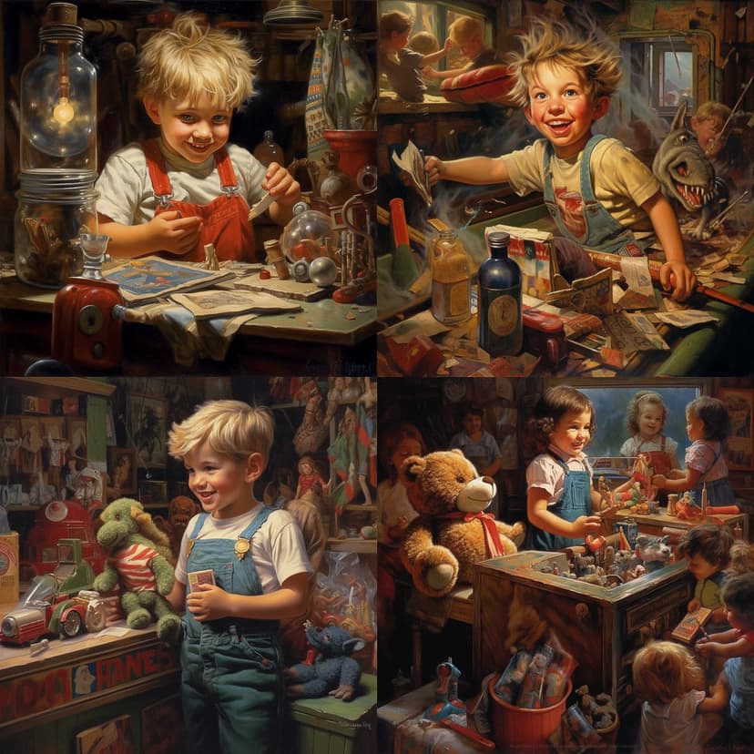 Realistic Whimsical Nostalgia
