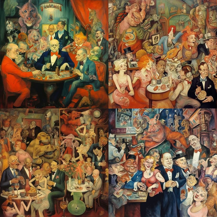 Grotesque Caricature